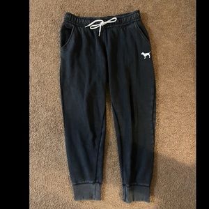 Medium Victoria Secret Pink  Gray Sweatpants